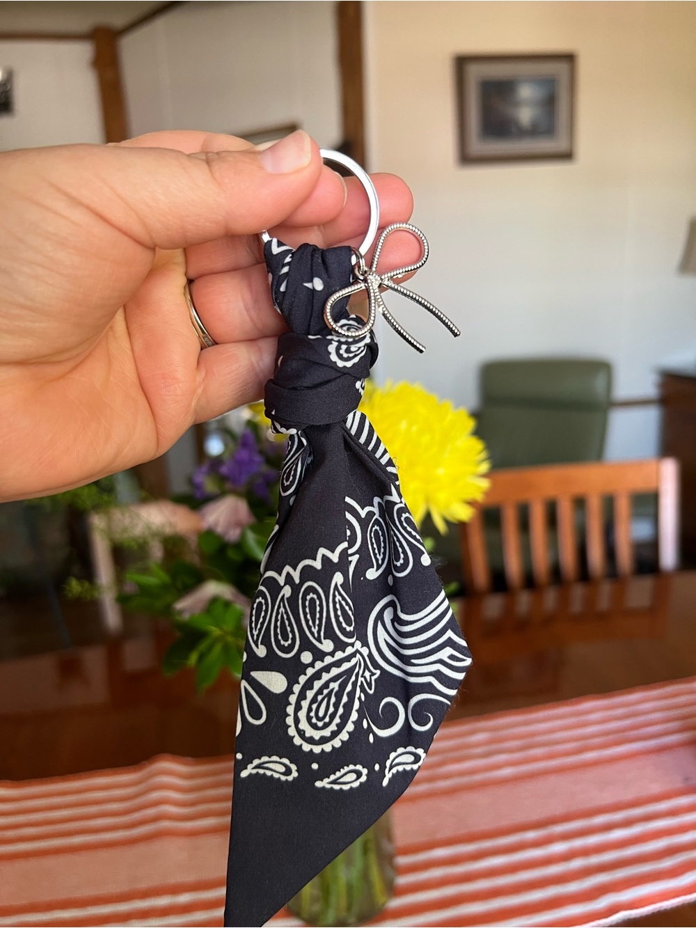 Keychain Silver Hardware